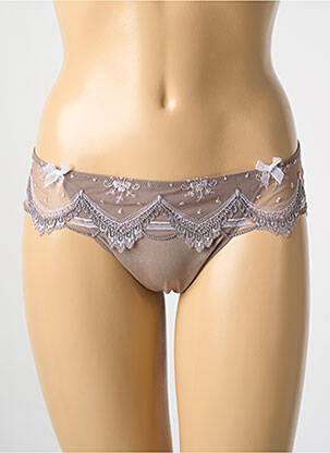 Tanga gris LISE CHARMEL pour femme
