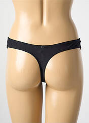 Tanga noir PRIMA DONNA pour femme seconde vue