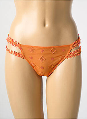 Tanga orange LISE CHARMEL pour femme