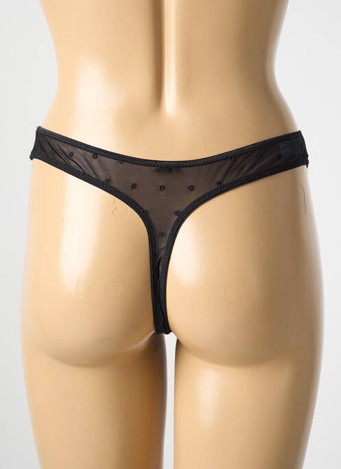 String stretch noir MARIE JO femme