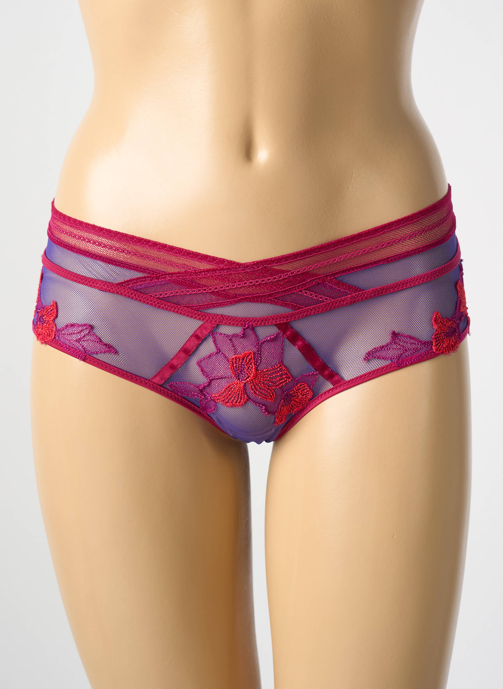 【LISE CHARMEL】ショーツ★Exception charme★Shorty・シルク Shorty Stretch Rouge Lise Charmel Femme - 2554882-rouge0 | Modz