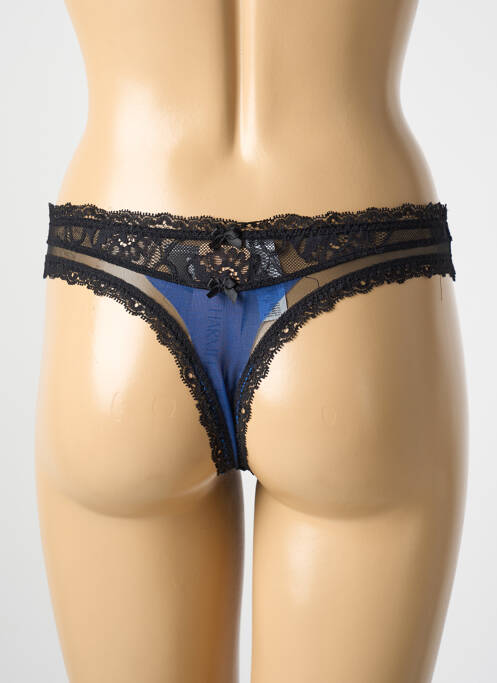 Tanga bleu LISE CHARMEL pour femme