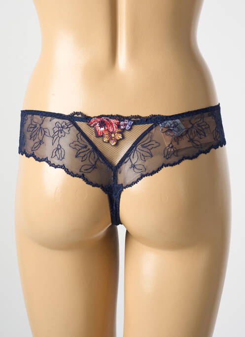 Tanga bleu LISE CHARMEL pour femme