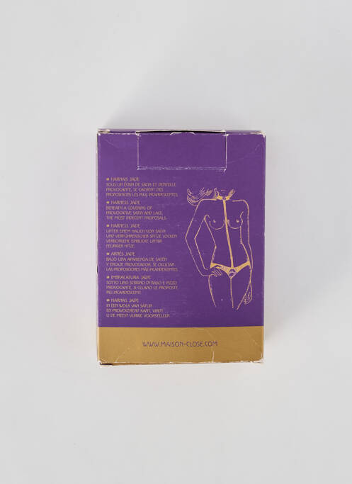 String noir MAISON CLOSE femme