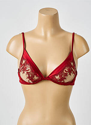 Soutien-gorge sans armature bralettes rouge ANDRES SARDA femme