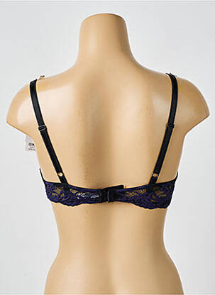 Soutien-gorge effet matière satinée haut soutien-gorge emboitant bleu WACOAL femme