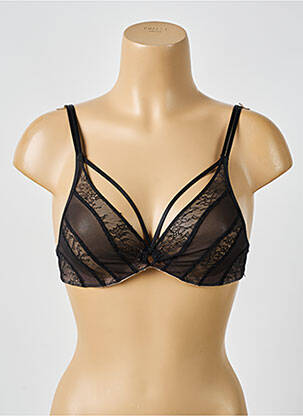 Soutien-gorge légère et transparente haut soutien-gorge emboitant noir CHANTAL THOMASS femme