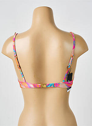 Haut de maillot de bain stretch haut soutien-gorge balconnet rose ANDRES SARDA femme