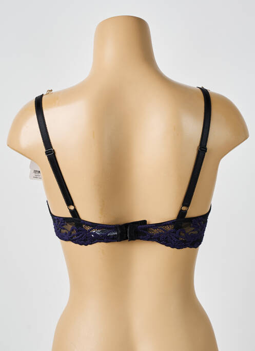 Soutien-gorge effet matière satinée haut soutien-gorge emboitant bleu WACOAL femme