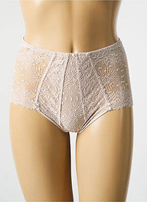 Shorty tissage dentelle rose PALADINI femme