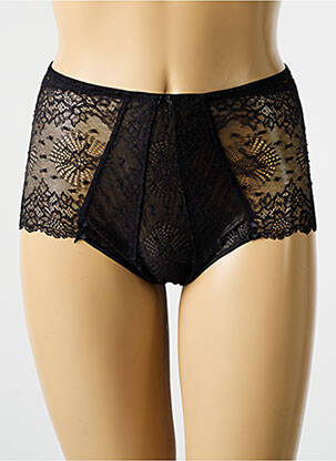 Shorty tissage dentelle noir PALADINI femme