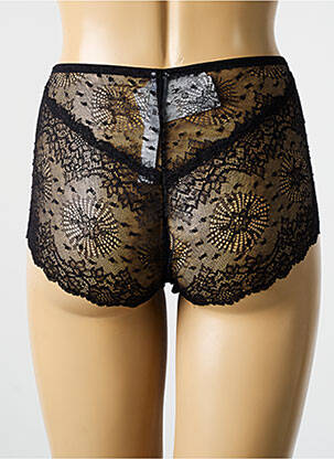 Shorty tissage dentelle noir PALADINI femme