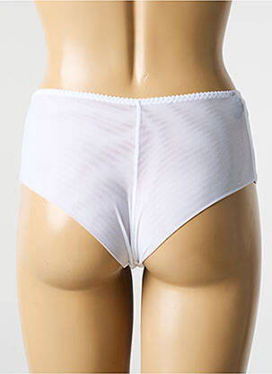 Shorty tissage dentelle blanc AMBRA femme