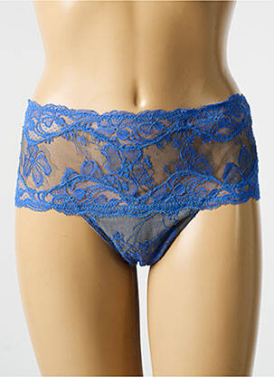 Culotte tissage dentelle bleu ANDRES SARDA femme