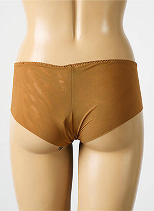 Shorty stretch marron EMPREINTE femme