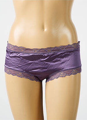 Shorty tissage satiné violet ERES femme