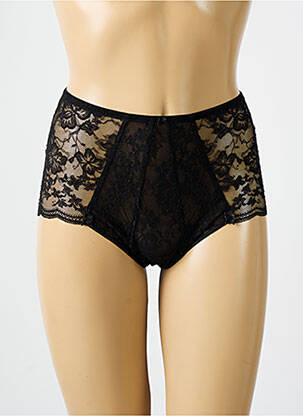 Shorty tissage dentelle noir PALADINI femme