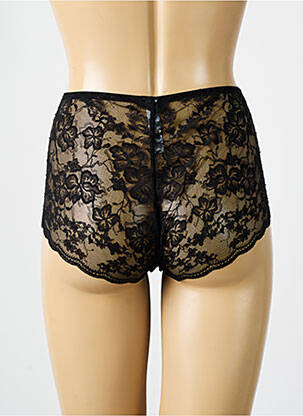 Shorty tissage dentelle noir PALADINI femme