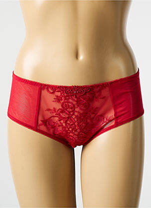 Shorty rouge EMPREINTE pour femme