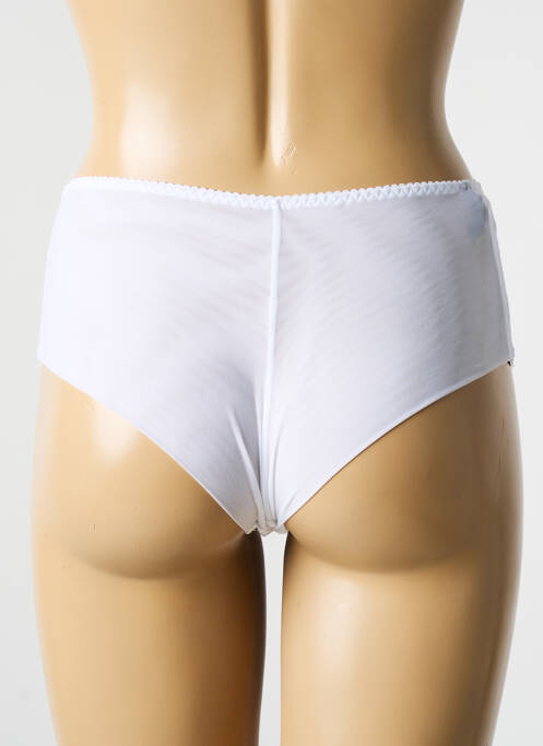 Shorty tissage dentelle blanc AMBRA femme