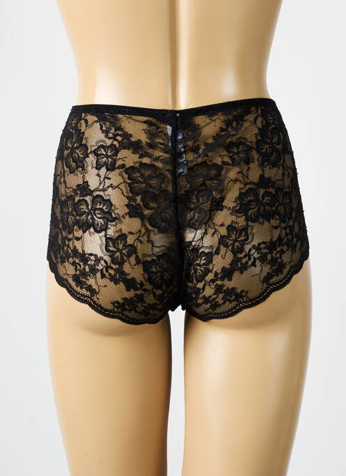 Shorty tissage dentelle noir PALADINI femme