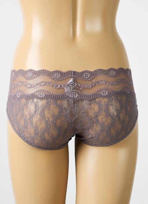 Shorty gris B.TEMPT'D BY WACOAL pour femme
