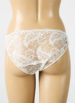 Culotte tissage dentelle blanc PALADINI femme