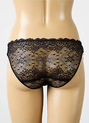 Culotte tissage dentelle noir PALADINI femme