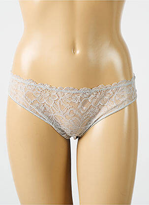 Culotte tissage dentelle gris PALADINI femme