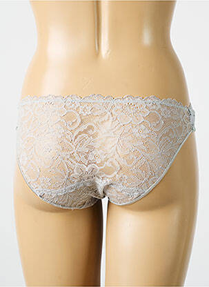 Culotte tissage dentelle gris PALADINI femme