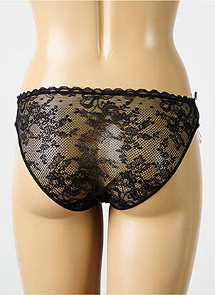 Culotte tissage dentelle noir PALADINI femme