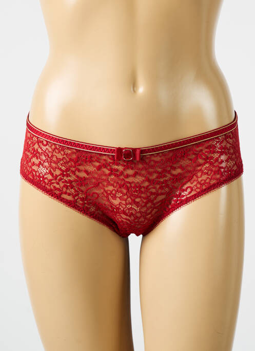 Shorty rouge EMPREINTE pour femme