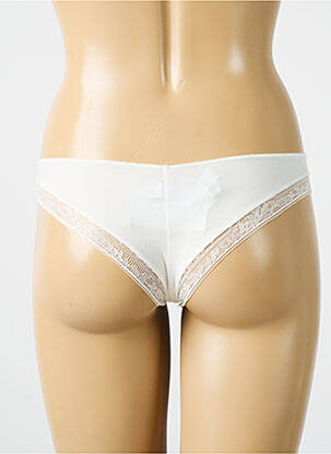 String tissage popeline blanc PALADINI femme