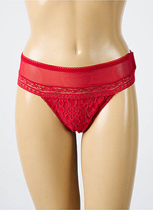 String stretch rouge WACOAL femme