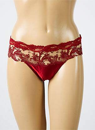 Tanga stretch rouge ANDRES SARDA femme