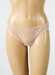 Culotte tissage dentelle beige PALADINI femme