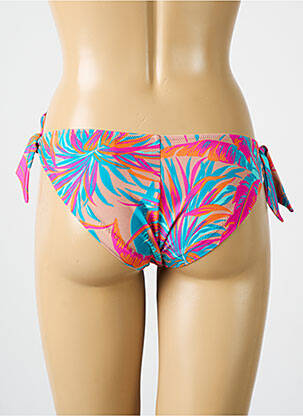 Bas de maillot de bain imprimé tie and dye culotte rose ANDRES SARDA femme