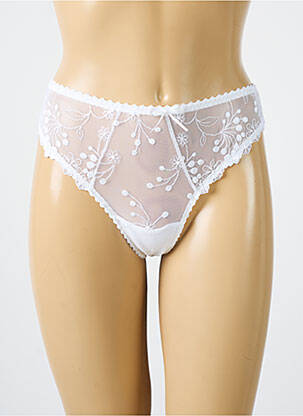 Tanga blanc PRIMADONNA pour femme