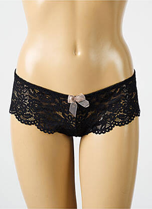 Tanga noir B.TEMPT'D BY WACOAL pour femme