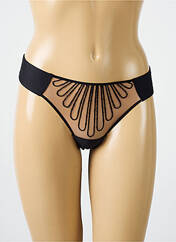 Tanga noir CHANTELLE pour femme seconde vue