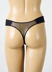 Tanga noir CHANTELLE pour femme seconde vue