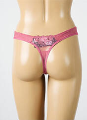 Tanga rose EMPREINTE pour femme seconde vue