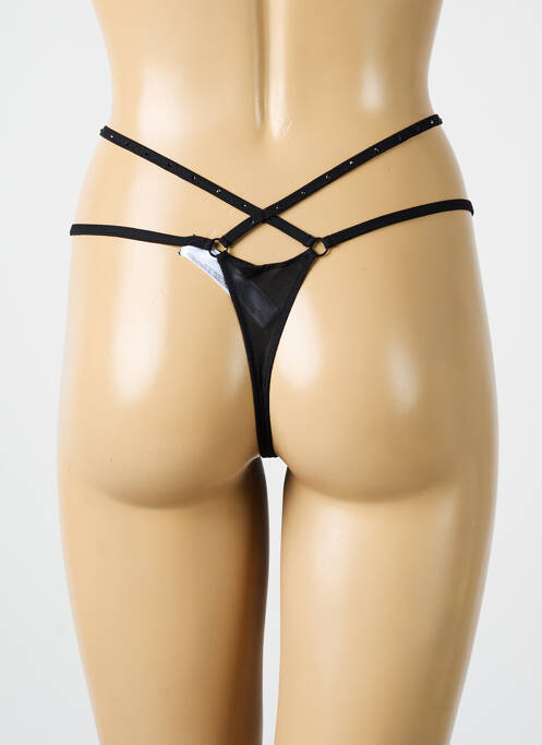 String tissage dentelle noir ANDRES SARDA femme