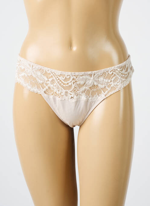 Tanga beige ANDRES SARDA pour femme