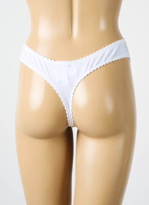 Tanga blanc PRIMADONNA femme