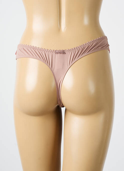 Tanga marron PRIMADONNA pour femme