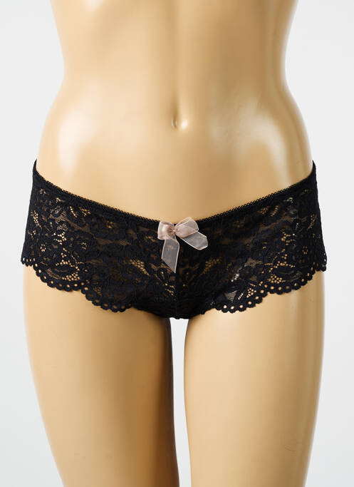 Tanga noir B.TEMPT'D BY WACOAL pour femme