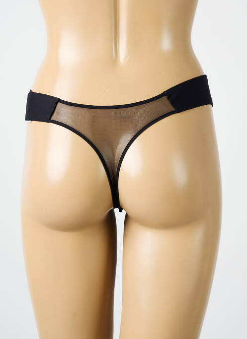 Tanga noir CHANTELLE pour femme