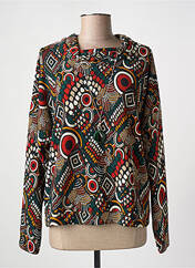 Pull col roulé rouge CHRISTINE LAURE pour femme seconde vue