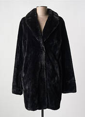 Manteau long noir WHITE LABEL pour femme seconde vue